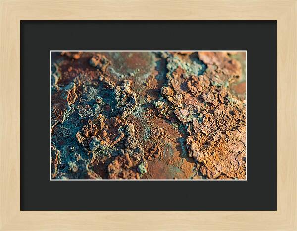 Oxidized Copper Patina Texture