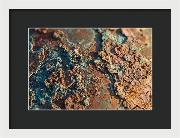 Oxidized Copper Patina Texture