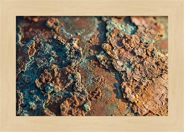 Oxidized Copper Patina Texture
