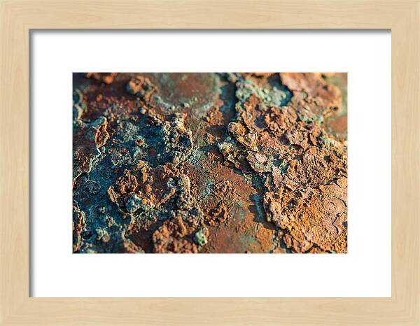 Oxidized Copper Patina Texture