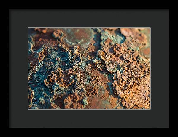 Oxidized Copper Patina Texture