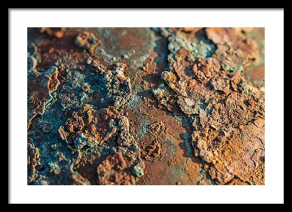 Oxidized Copper Patina Texture