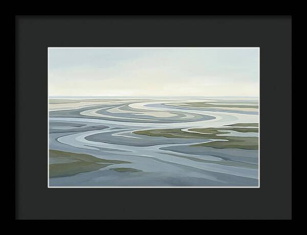 Oyster Beds At Low Tide
