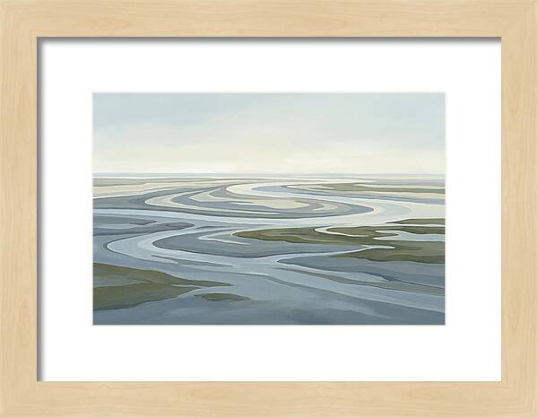 Oyster Beds At Low Tide