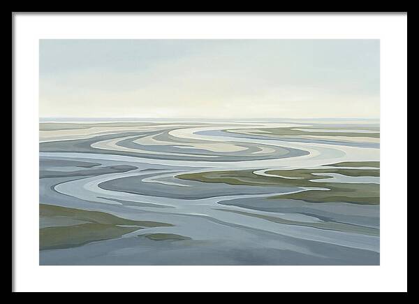 Oyster Beds At Low Tide