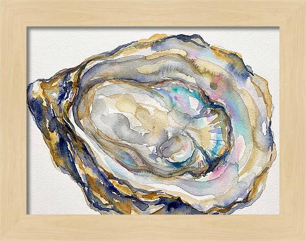 Oyster Watercolor Delight
