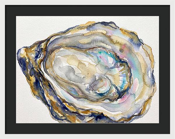 Oyster Watercolor Delight