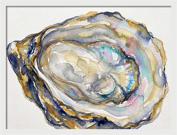 Oyster Watercolor Delight
