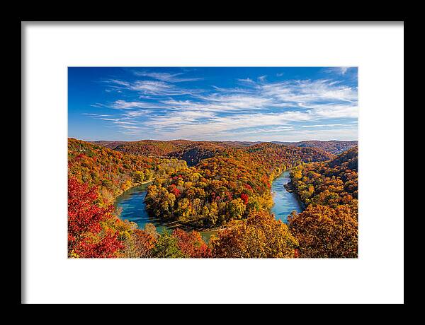Ozark Highlands In Autumn