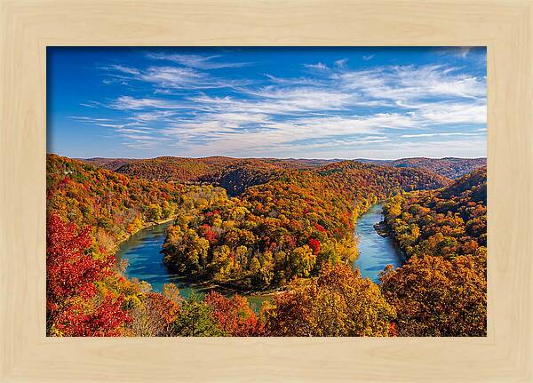 Ozark Highlands In Autumn