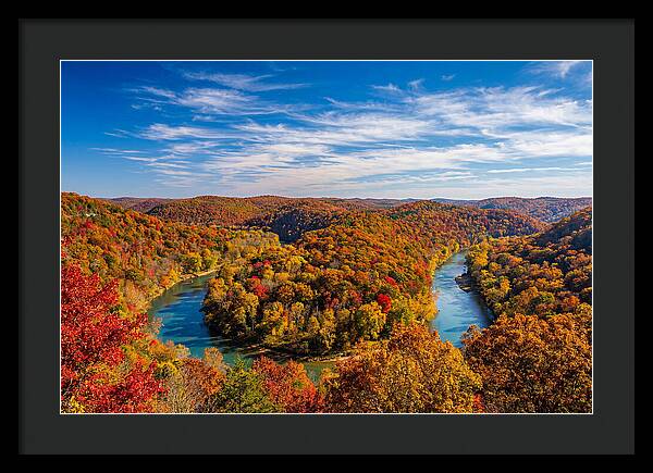 Ozark Highlands In Autumn