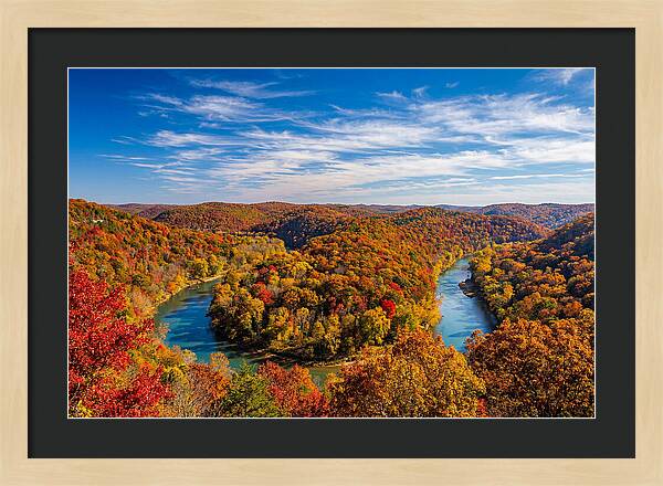 Ozark Highlands In Autumn