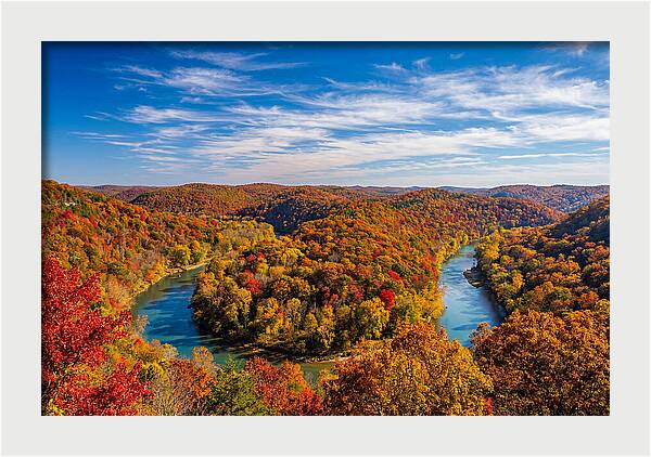 Ozark Highlands In Autumn