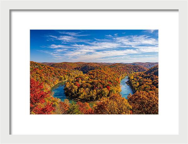 Ozark Highlands In Autumn