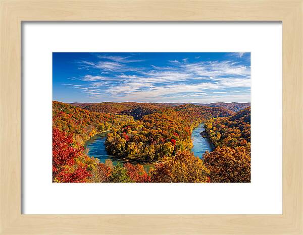 Ozark Highlands In Autumn