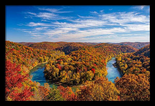 Ozark Highlands In Autumn
