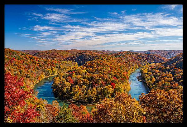 Ozark Highlands In Autumn