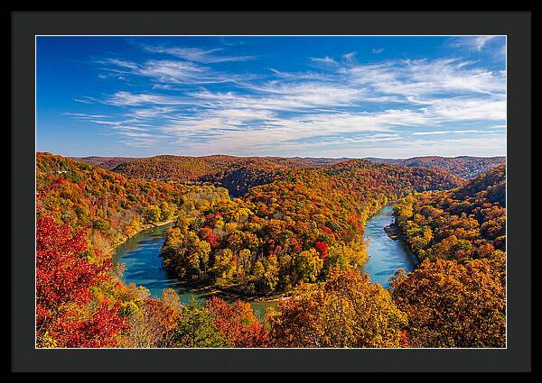 Ozark Highlands In Autumn