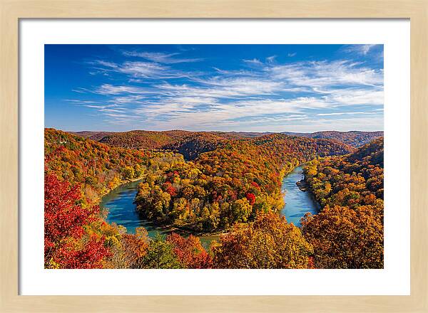 Ozark Highlands In Autumn