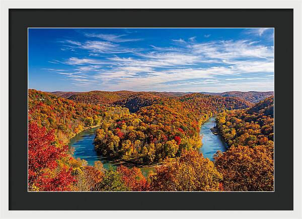 Ozark Highlands In Autumn