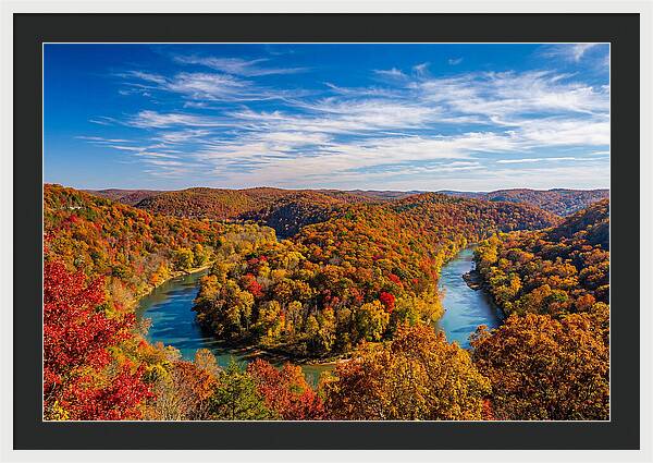 Ozark Highlands In Autumn