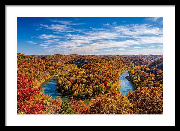 Ozark Highlands In Autumn