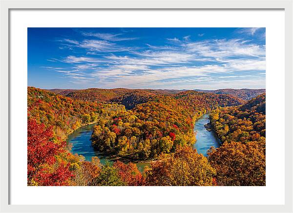 Ozark Highlands In Autumn