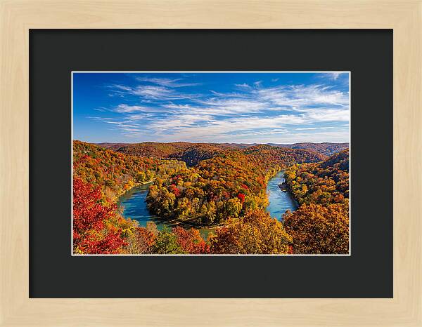 Ozark Highlands In Autumn