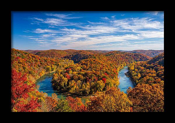 Ozark Highlands In Autumn