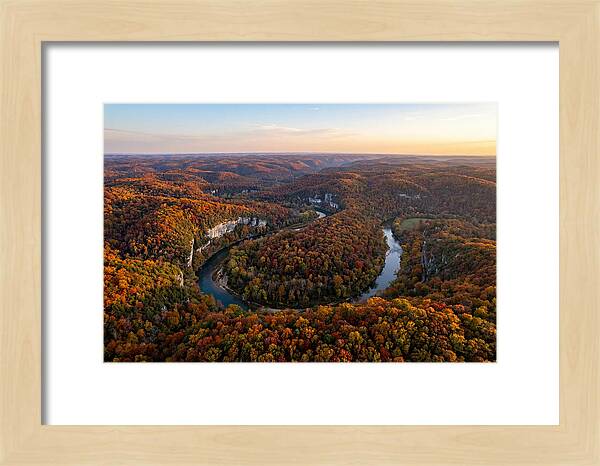 Ozark Mountains From Above