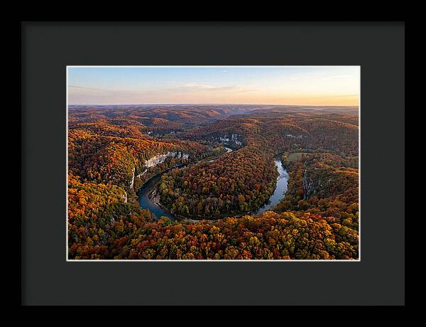 Ozark Mountains From Above