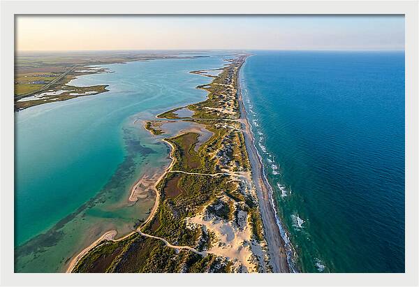 Padre Island From Above