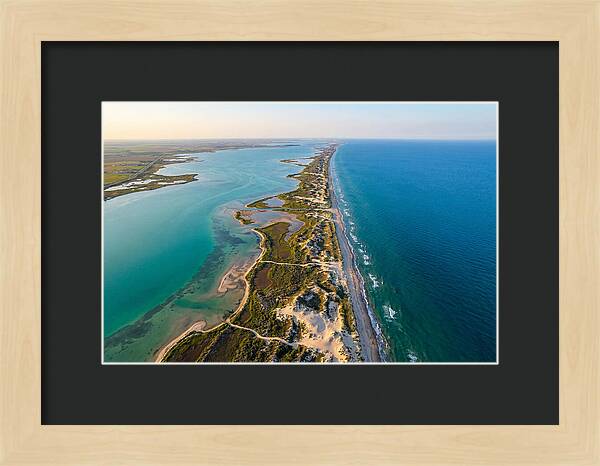 Padre Island From Above