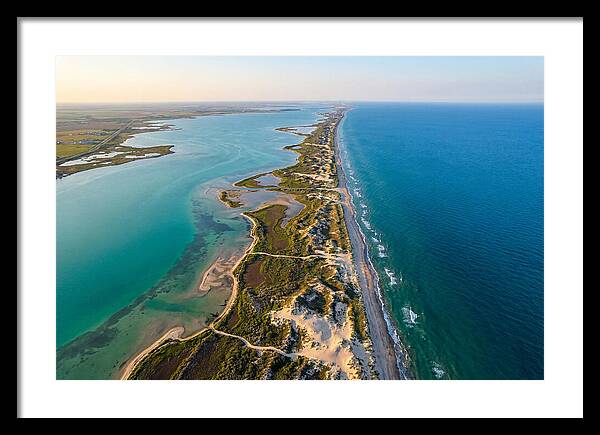 Padre Island From Above