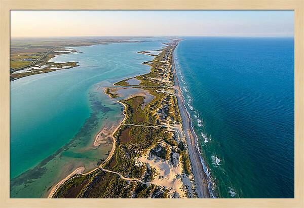 Padre Island From Above