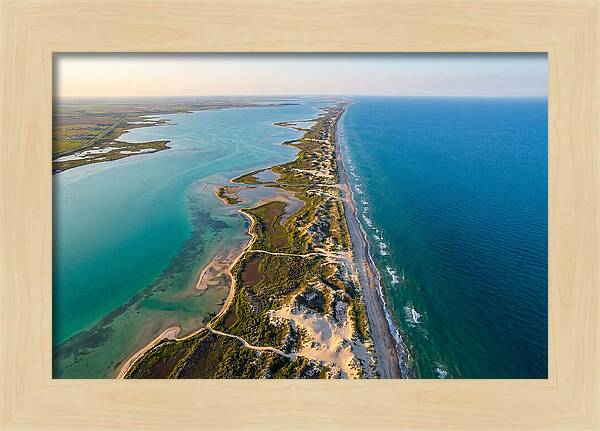 Padre Island From Above