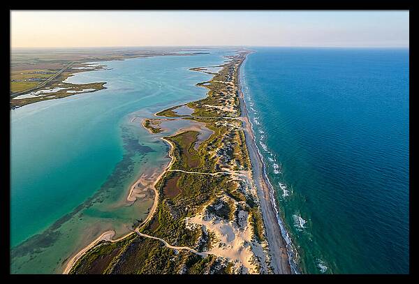 Padre Island From Above