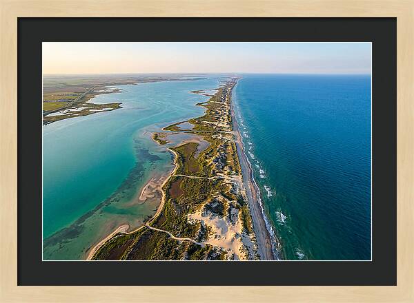 Padre Island From Above