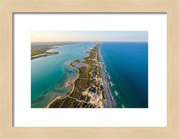 Padre Island From Above
