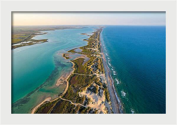 Padre Island From Above