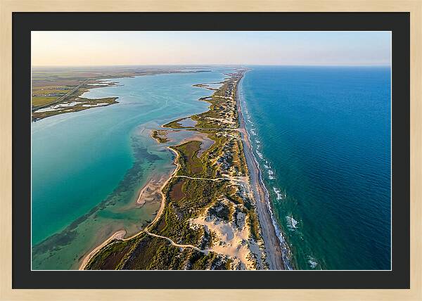 Padre Island From Above
