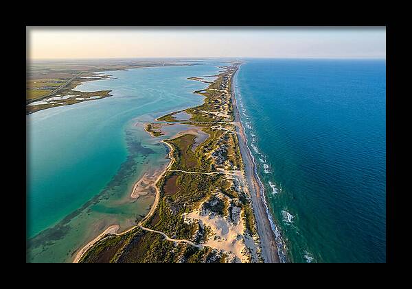 Padre Island From Above