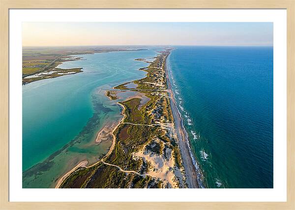 Padre Island From Above