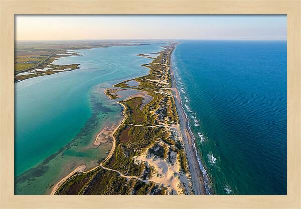 Padre Island From Above