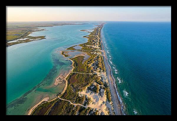 Padre Island From Above