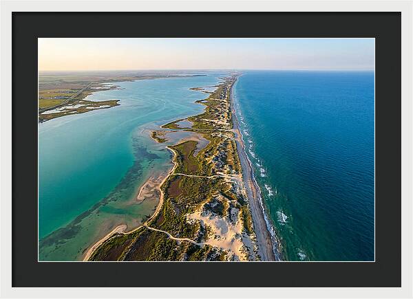 Padre Island From Above