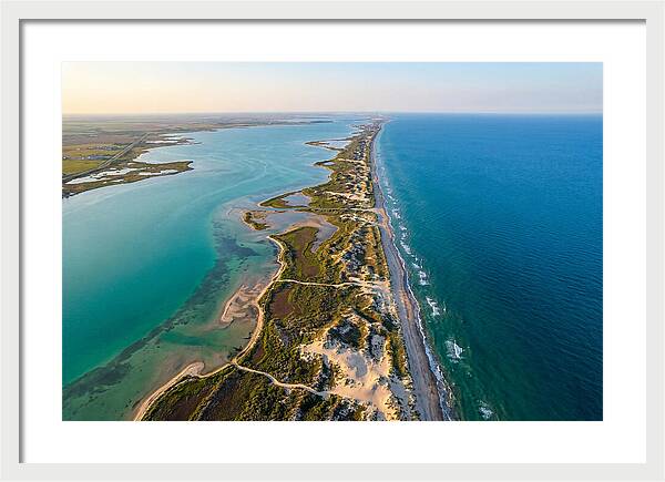 Padre Island From Above