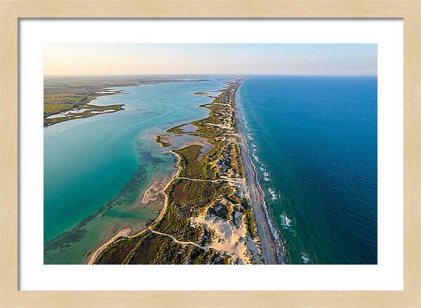 Padre Island From Above