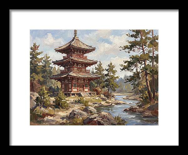 Pagoda Amidst Nature