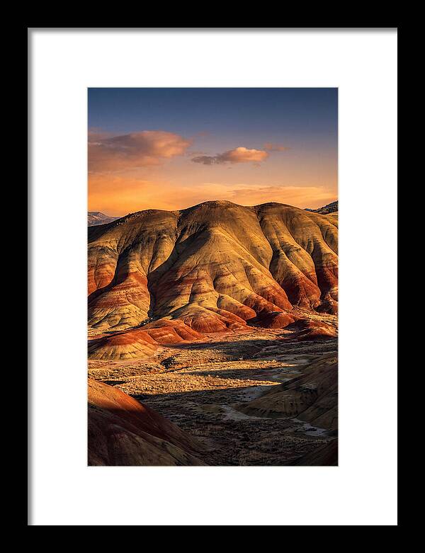 Painted Hills At Golden Hour